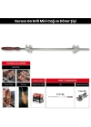 Mini Cağ ve Döner Şişi Paslanmaz Çelik Şiş + (2 Adet Et Sıkıştırma Aparatı) (Go Grill)