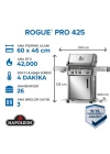 Napoleon Rogue Pro 425 Sib Gazlı Barbekü | Mangal