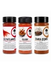 Izgara ve Kızartmayı Acı Sevenlere Özel Baharat Karışımı Seti (3lü Pet Şişe)