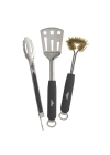 Üçlü Set - Spatula, Maşa, Temizleme Fırçası
