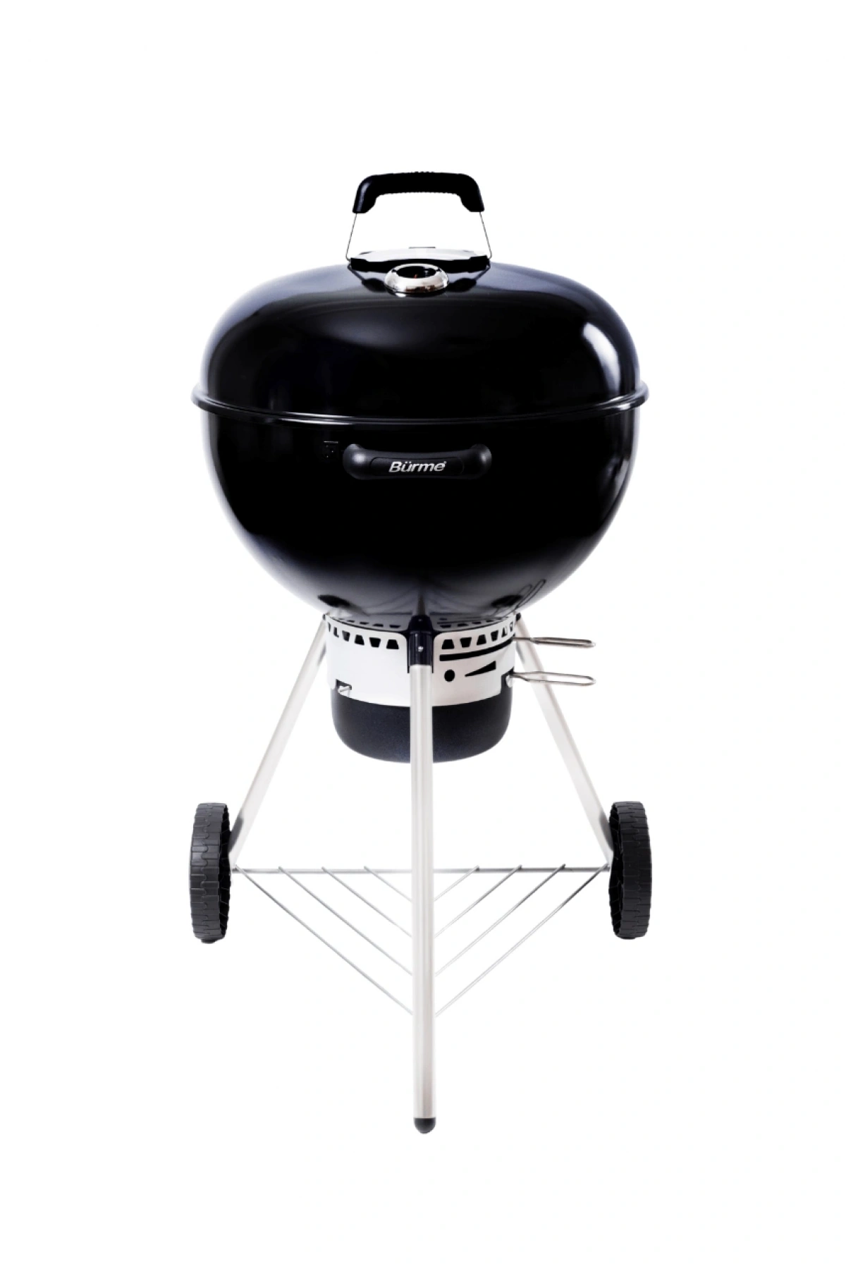 Bürme Partner 55.00 Yuvarlak Kömürlü Barbekü Küre Siyah Mangal