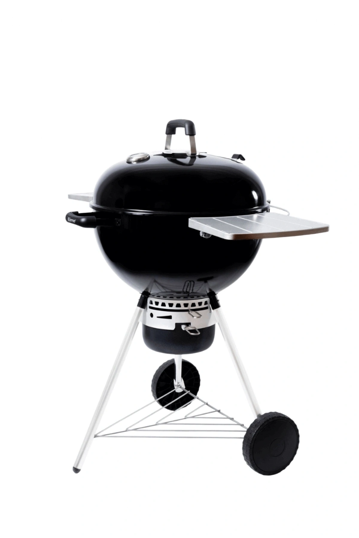 Bürme Partner 55.05 Yuvarlak Masalı Kömürlü Barbekü Küre Siyah Mangal