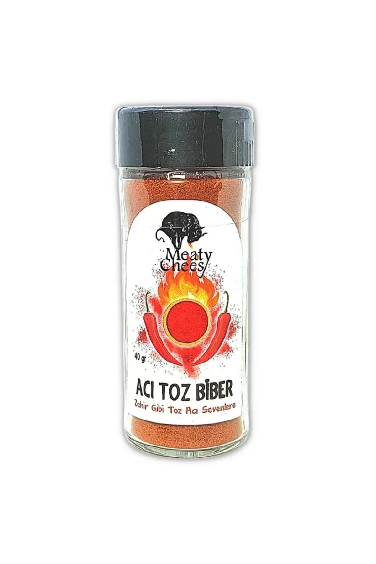 Acı Toz Biber 40 g (Cam Şişe)