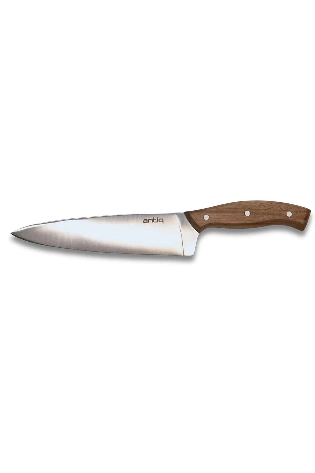 Antiq Ares Serisi Şef Bıçağı - Ceviz Sap 20 cm