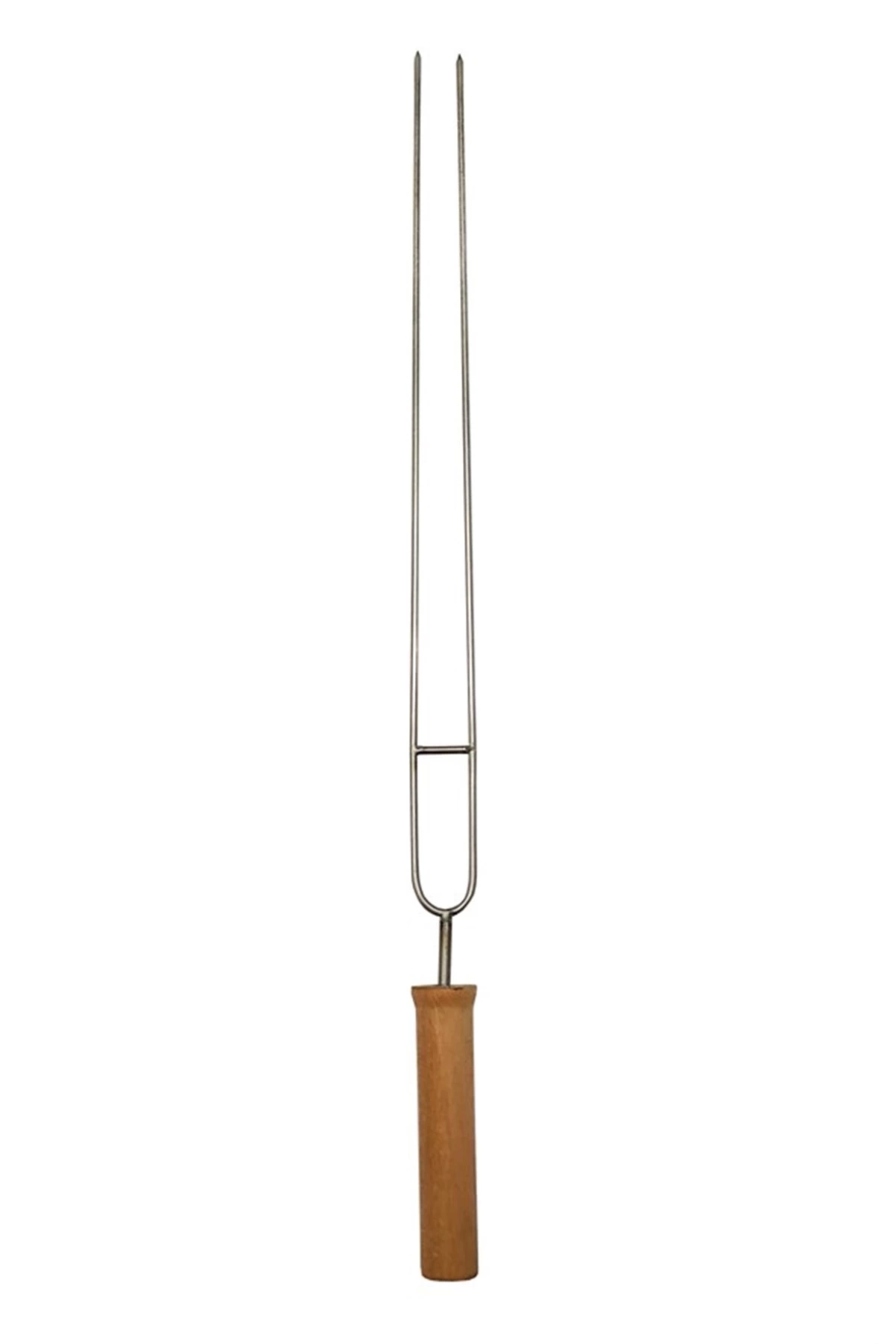 Çatal Uçlu Barbekü Mangal Şişi (62 cm) - 6 Adet