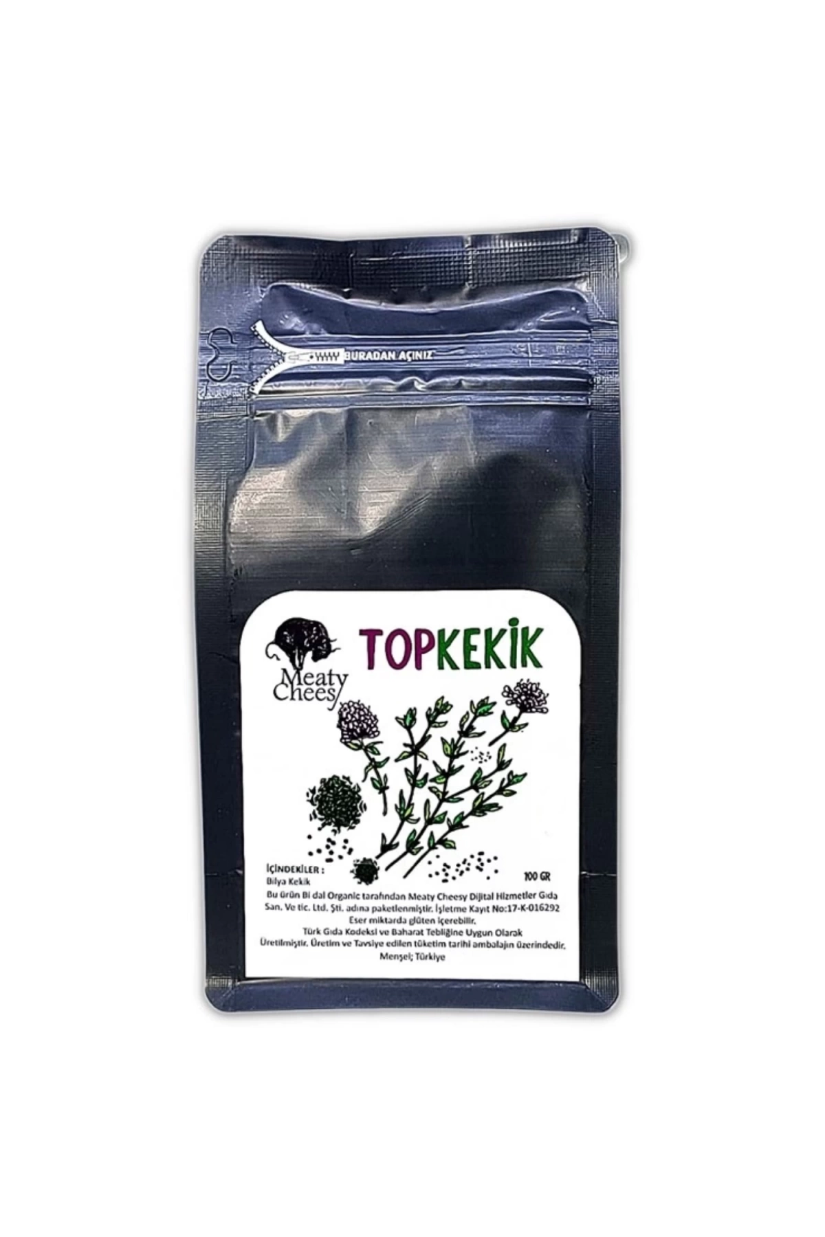 Doğal Top Kekik 100g (Aç-Kapat Paket)