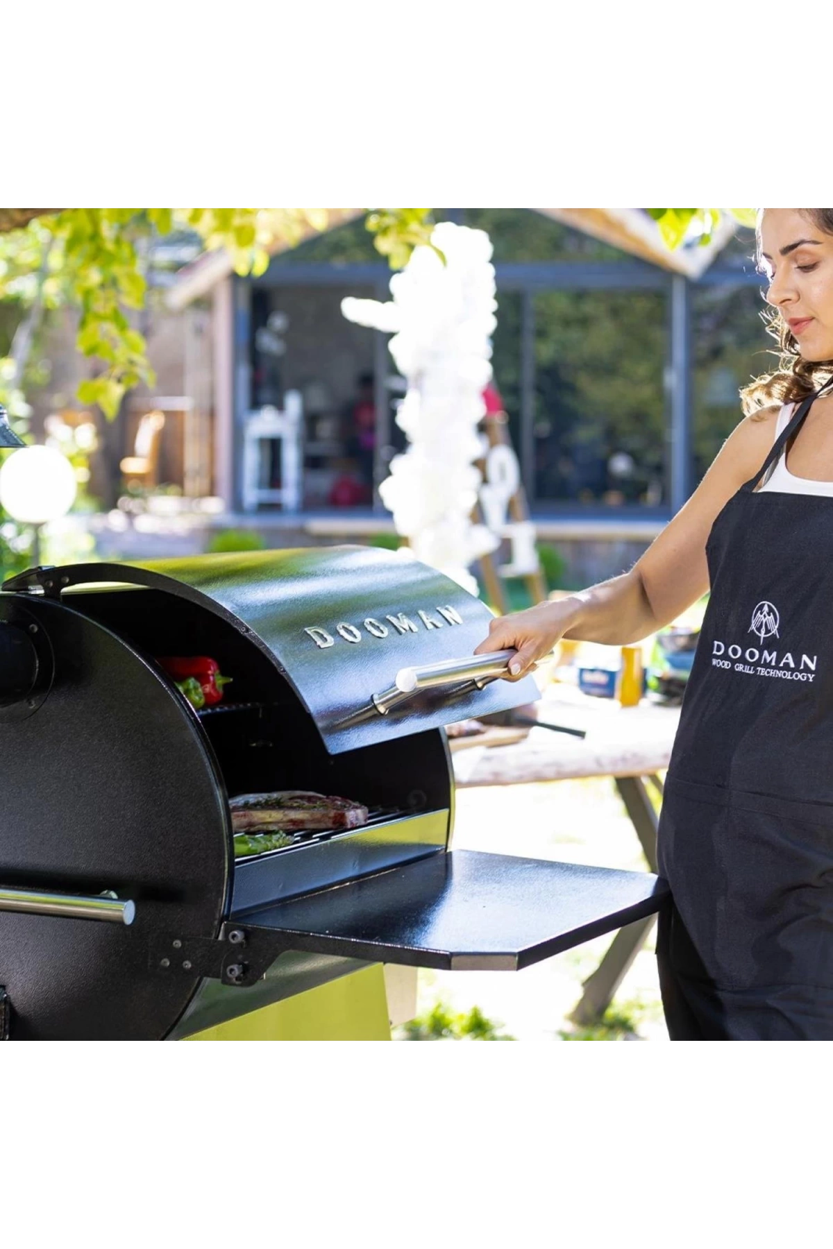 Dooman Grills Premium Peletli Barbekü D600