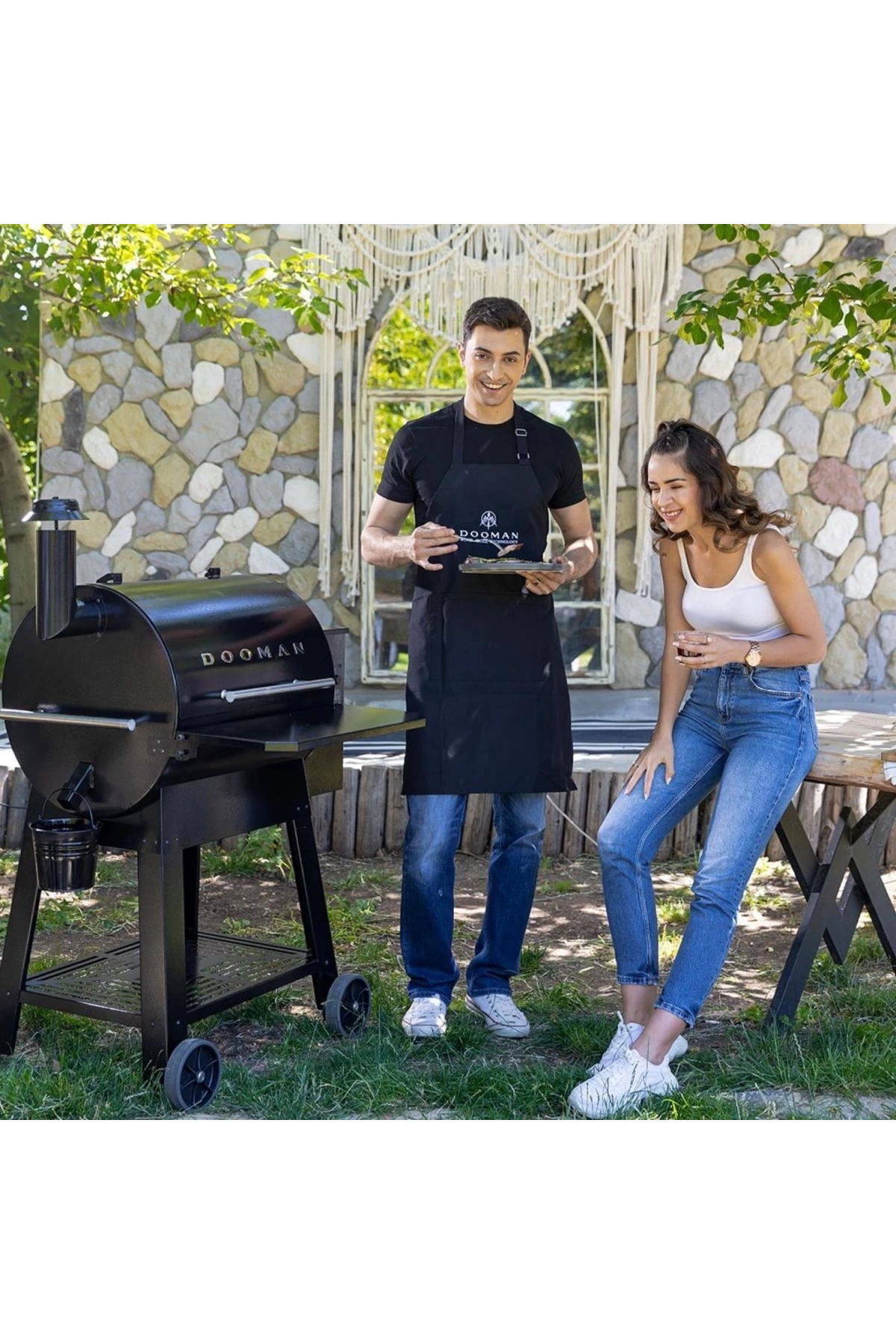 Dooman Grills Premium Peletli Barbekü D600