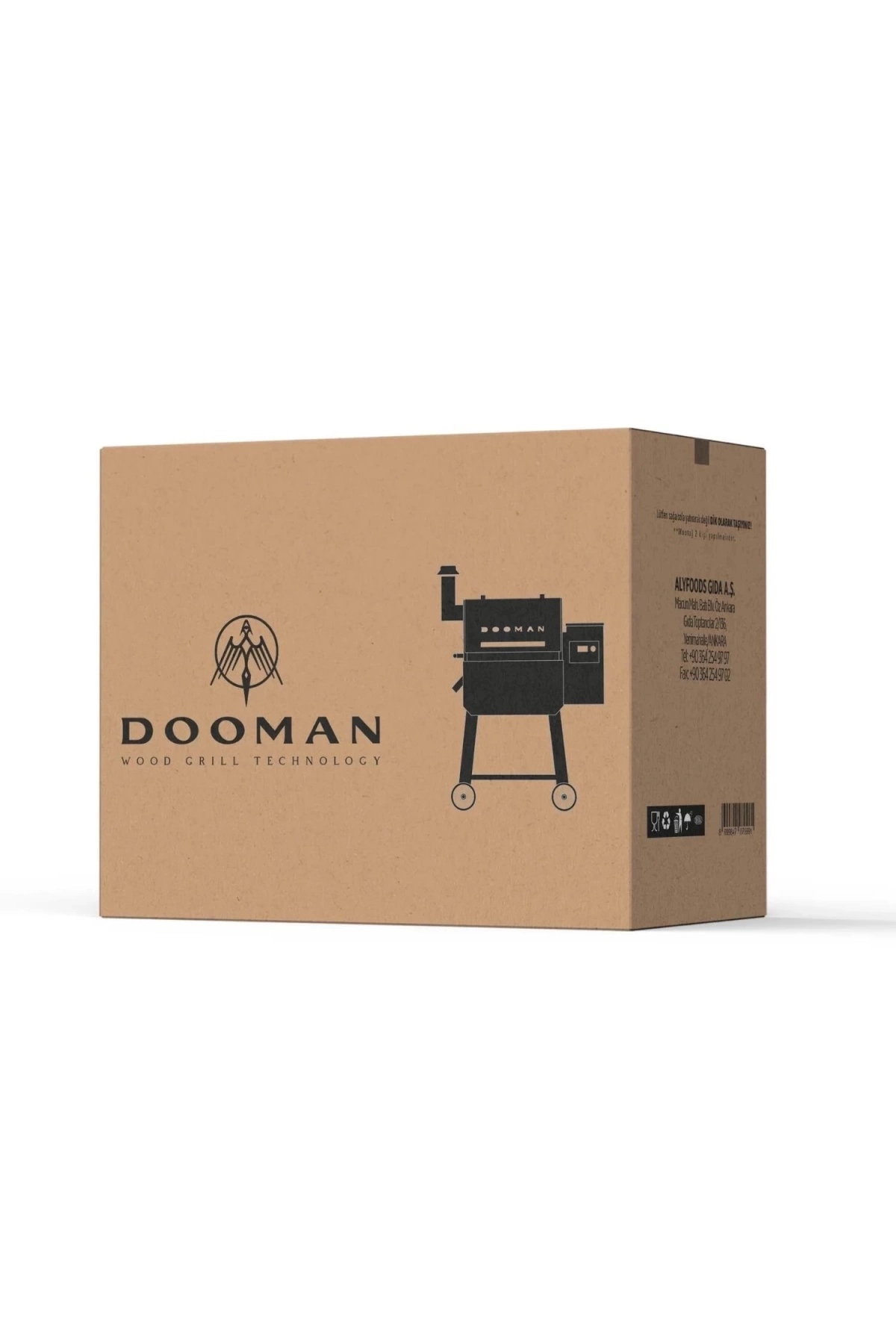 Dooman Grills Premium Peletli Barbekü D600