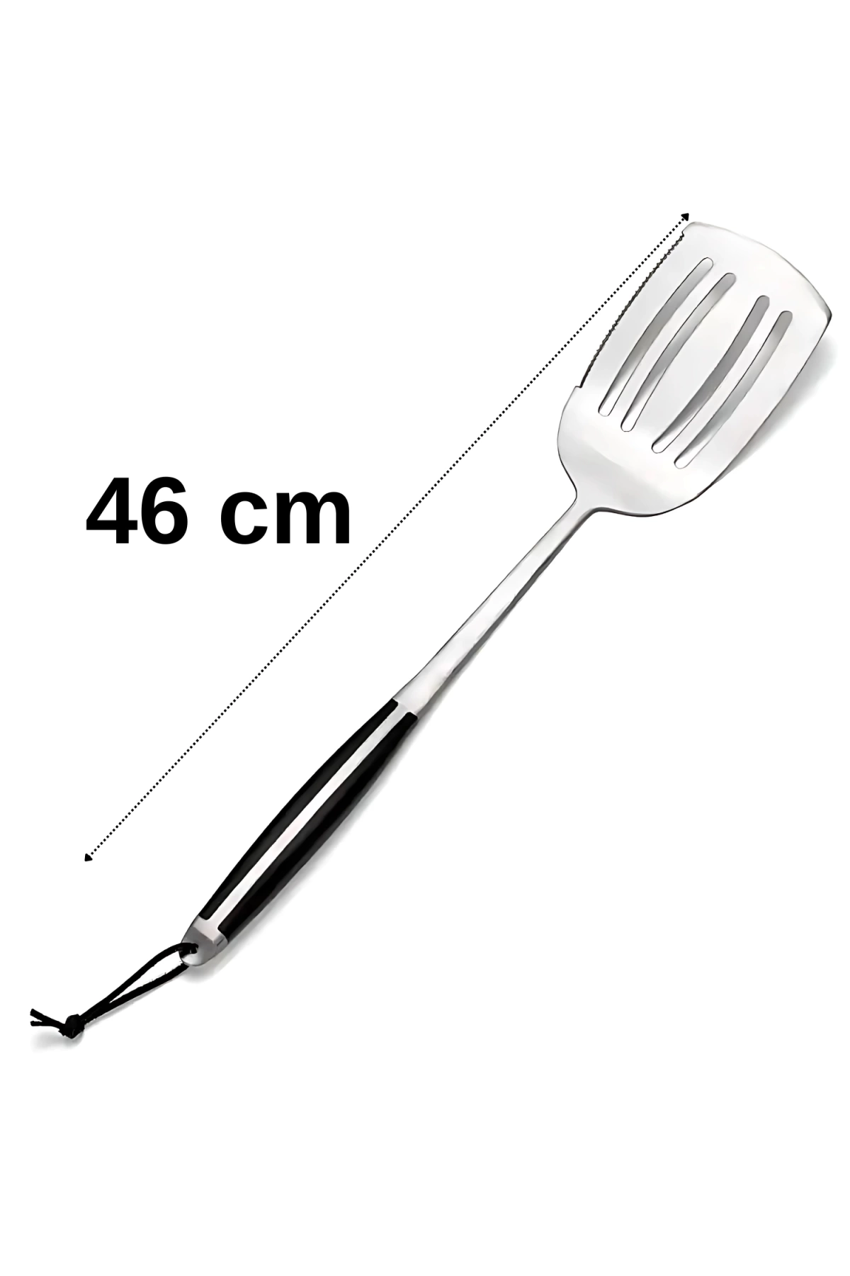 Elite Kesici Tırtıklı Kenarlı Izgara Spatulası - (46 cm)