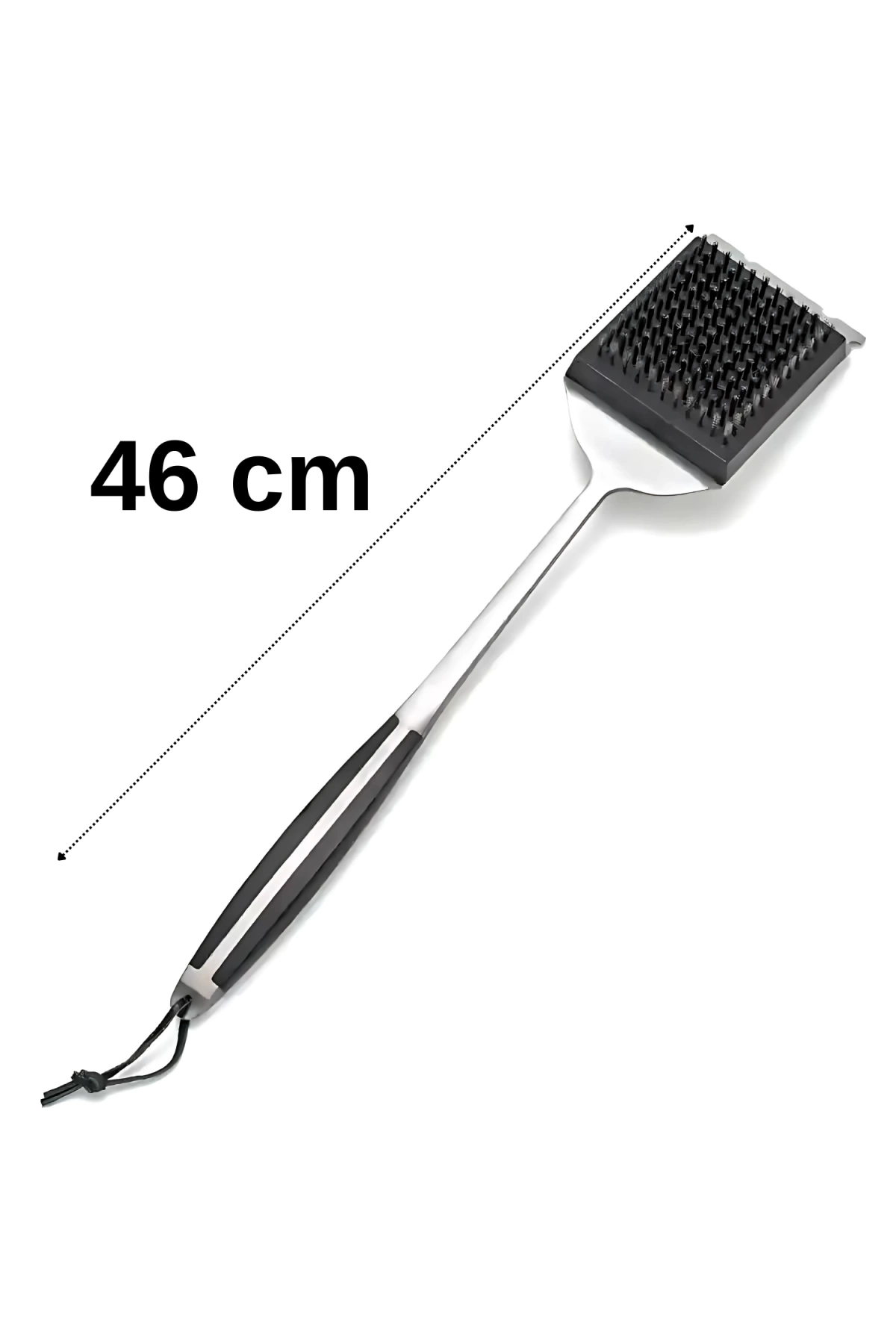 Elite Master 4lü Set Dövme Çelik - Fırça, Spatula, Maşa ve Çatal