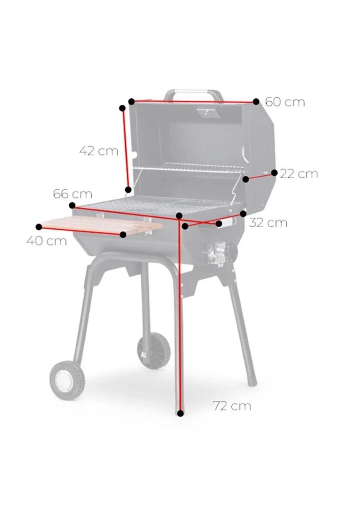 Guruss CG50 Başlangıç Barbekü Mangal Seti