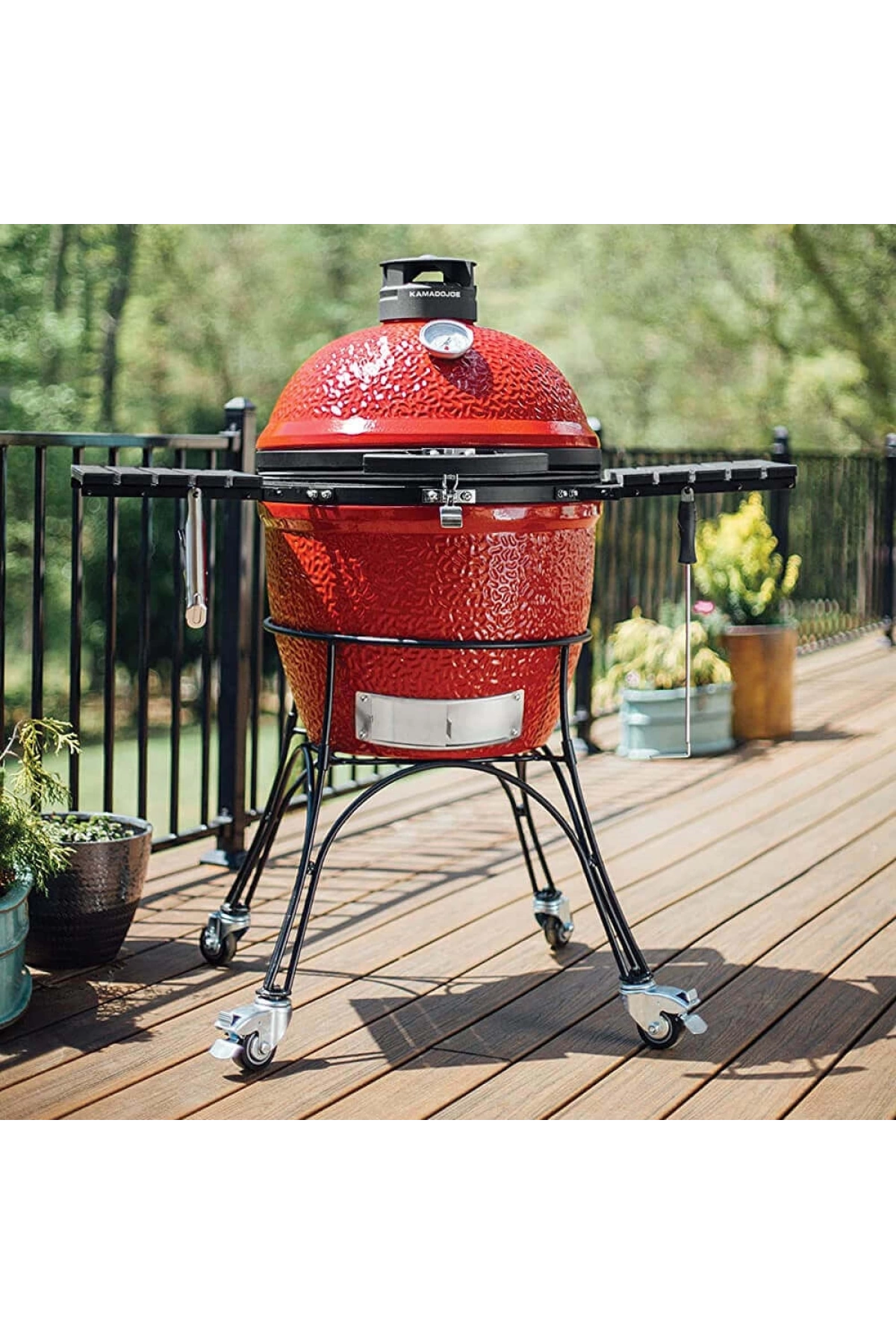 Kamado Joe Classic Joe II Seramik Kömürlü Barbekü | Kömürlü Mangal