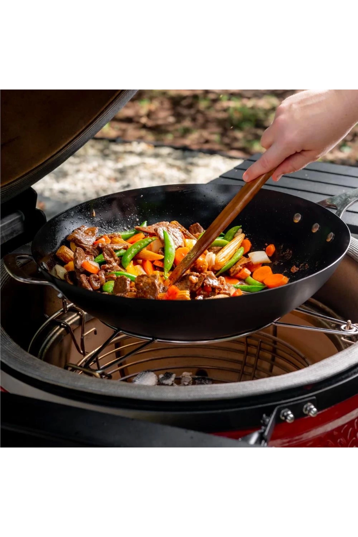 Kamado Joe Karbon Çelik Wok Tava