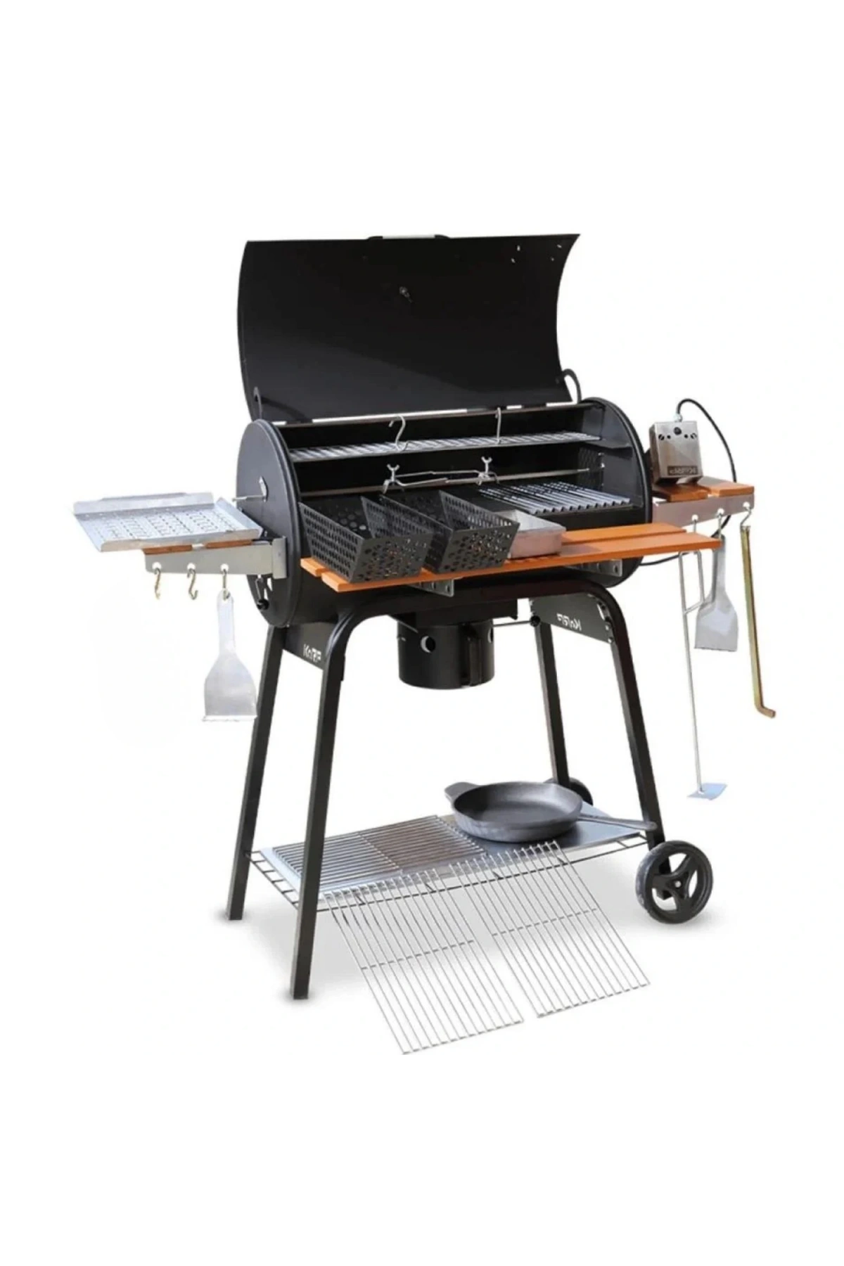 Karp 75 Kömürlü Mangal & Bbq (Profesyonel Set)