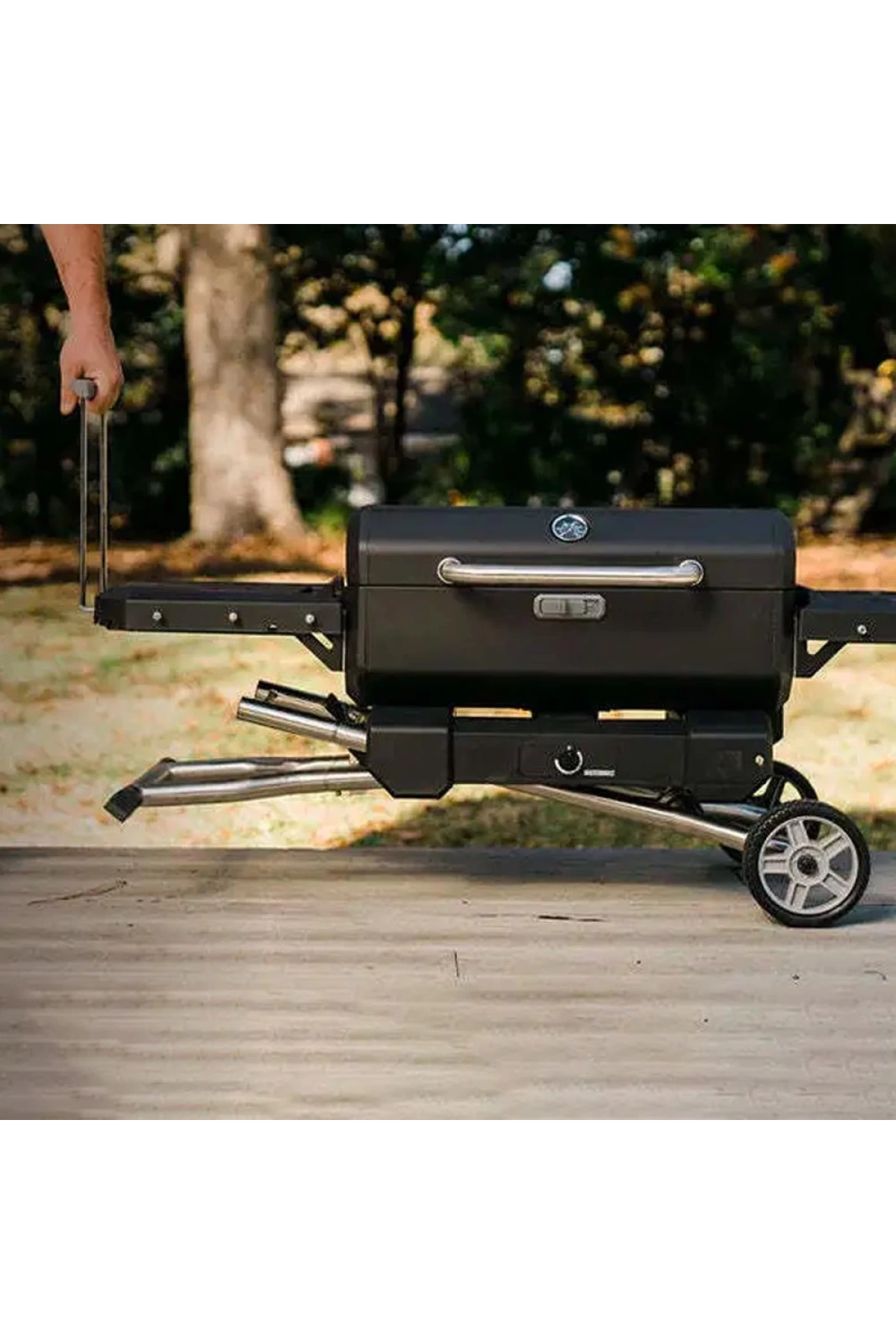 Masterbuilt Portatif Kömürlü Smoker Barbekü Katlanabilir Ayaklı | Kömürlü Smoker Mangal