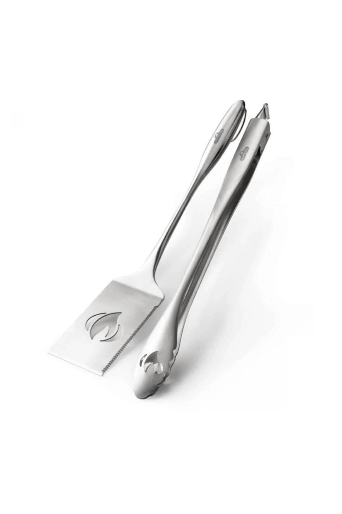 Napoleon Pro İkili Set Spatula, Maşa, Paslanmaz Çelik