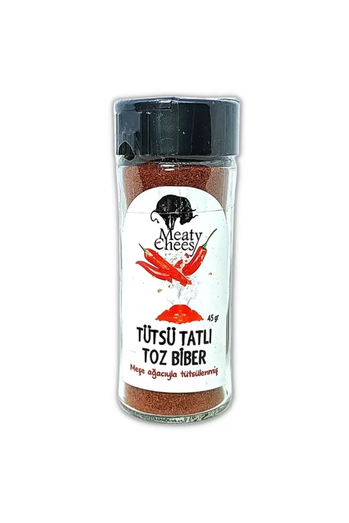 Tütsülü Toz Biber (Tatlı) 45 g (Cam Şişe)