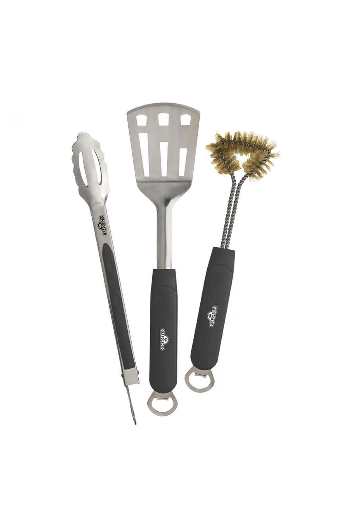 Üçlü Set - Spatula, Maşa, Temizleme Fırçası