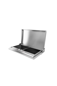 Antiq Savor Elektrikli Cam Barbekü - Çiftli - Düz+Grill Cam (76,5 cm)