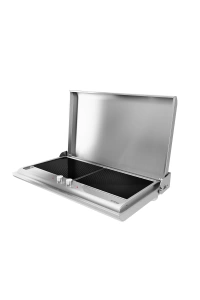 Antiq Savor Elektrikli Cam Barbekü - Çiftli - Grill+Grill Cam (76,5 cm)