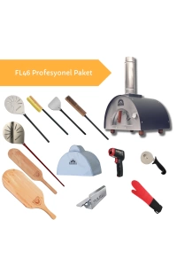 Barba FL-46 Profesyonel Paket Taş Fırın Seti 13 Parça Tam Donanımlı Bahçe Paketi