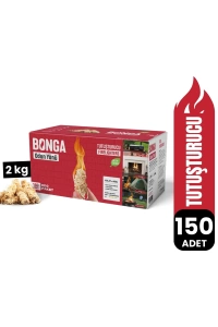 Bonga Odun Yünü Tutuşturucu (150 Adet) - 2 Kg