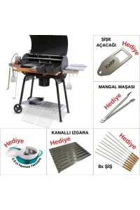 Karp 75 Kömürlü Mangal & Bbq (Profesyonel Set)