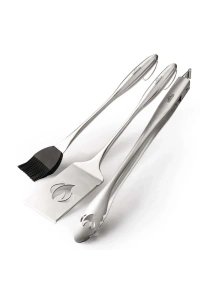 Pro Üçlü Set Spatula, Maşa, Sos Fırçası Paslanmaz Çelik