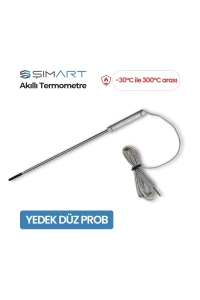 Şımart Yedek Prob - Düz Model Akıllı Gıda Termometresi İle Uyumlu