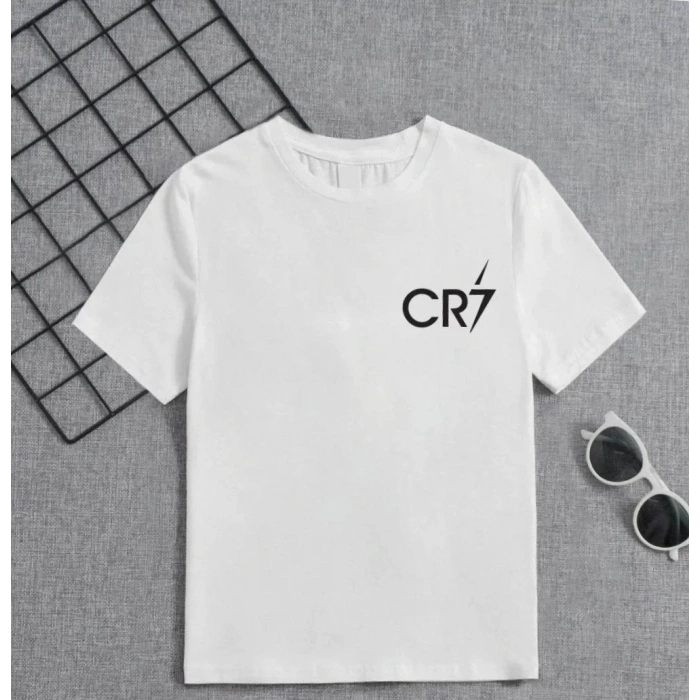 Erkek Çocuk Baskılı T-Shirt - Beyaz