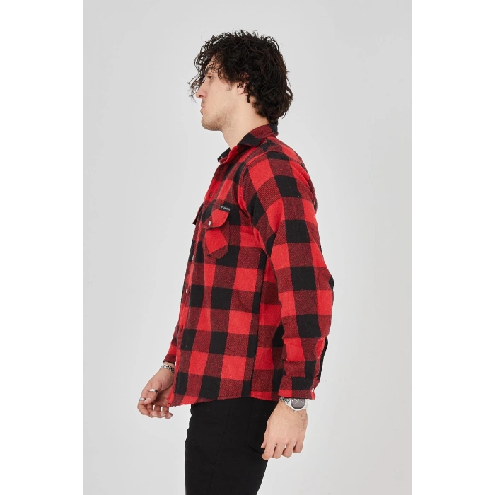 Erkek Oduncu Gömlek - Kırmızı