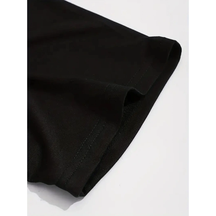 Erkek Turuncu Spor Araba Grafik Tişört - TOKYO Baskılı Günlük Oversize Kısa Kollu Tişört, Yetişkinler için Yazlık Giyim, Turuncu Araba Tasarımı- Siyah