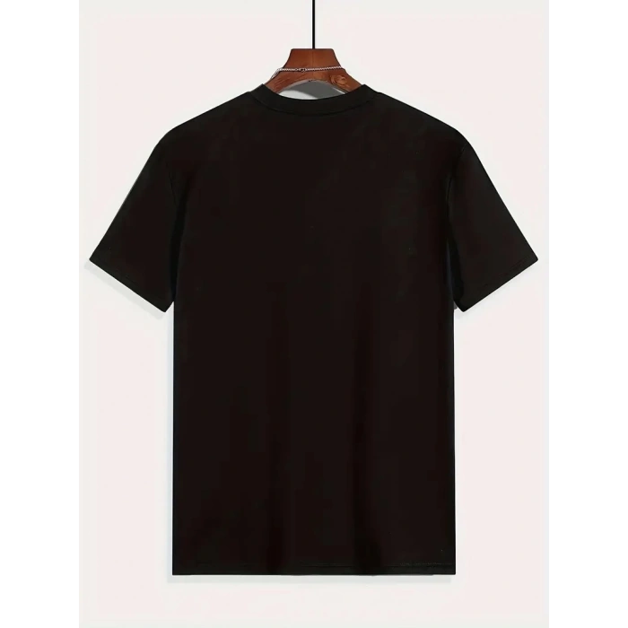 Erkek Vintage Araba Grafik T-Shirt - Ben Yaşlı Değilim Ben Bir Klasiğim Esprili Baskı  Nefes Alabilir Kumaş, Günlük Yaz ve Yıl Boyu Giyim için Oversize Kısa Kollu Tişört - Siyah