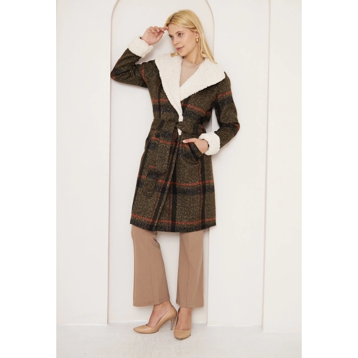 KÜRKLÜ EKOSE KABAN