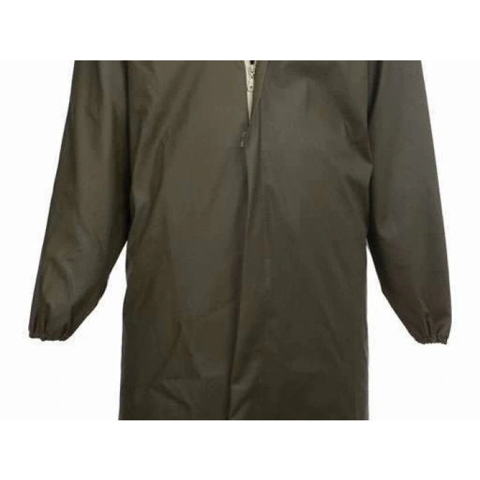 Liman, Avci, Balıkçı, Kurye Kapüşonlu Pardösü Yağmurluk - Haki