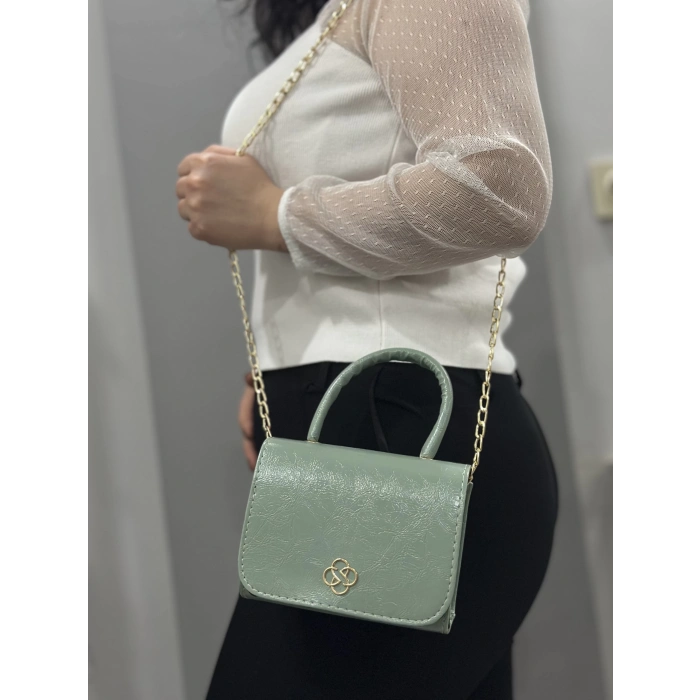 Mint cilt krash çanta