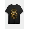 1 Mayıs Labor Day Emekçi Temalı Baskılı Oversize Bisiklet Yaka T-shirt - Siyah