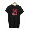 24 Kasım Öğretmenler Günü Öğretmen Hediyesi Baskılı Oversize T-shirt - Siyah