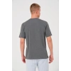 Erkek 24/1 Düz A Kalite Oversize T-shirt - Antrasit