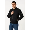 Erkek Bomber Mont Ceket – Fermuarlı, Kapitone İçi Astarlı, Su İtici Kumaş, Regular Fit, Uzun Kollu, Yandan Cepli, Bahar & Kış Rahat Günlük Stil - Siyah