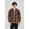Erkek Oduncu Gömlek - Kahverengi