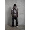 Erkek Paradise Baskılı Kapüşonlu Sweat - Gri