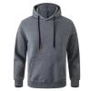 Erkek Uzun Kol Kapşonlu Basic Sweatshirt hoodie - Füme