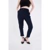 Kadın Tam Kalıp Basic Eşofman Pantolon - Lacivert