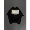 Unisex Baskılı Oversize T-Shirt - Siyah