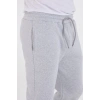 Unisex Kışlık Üç İplik Lastikli Eşofman Pantolon - Gri