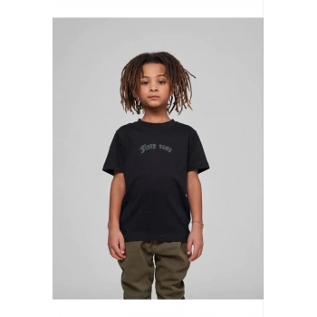 Çocuk Unisex Baskılı T-Shirt - Siyah