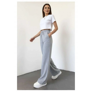 Kadın Eşofman 3 iplik şardonlu bol paça