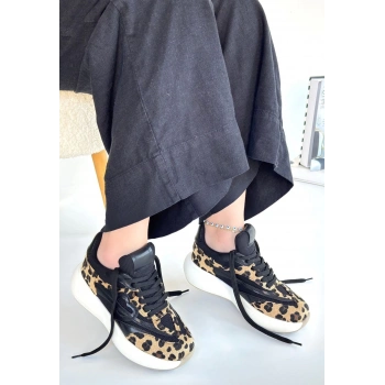 Kendy Leopar Nubuk Spor Ayakkabı